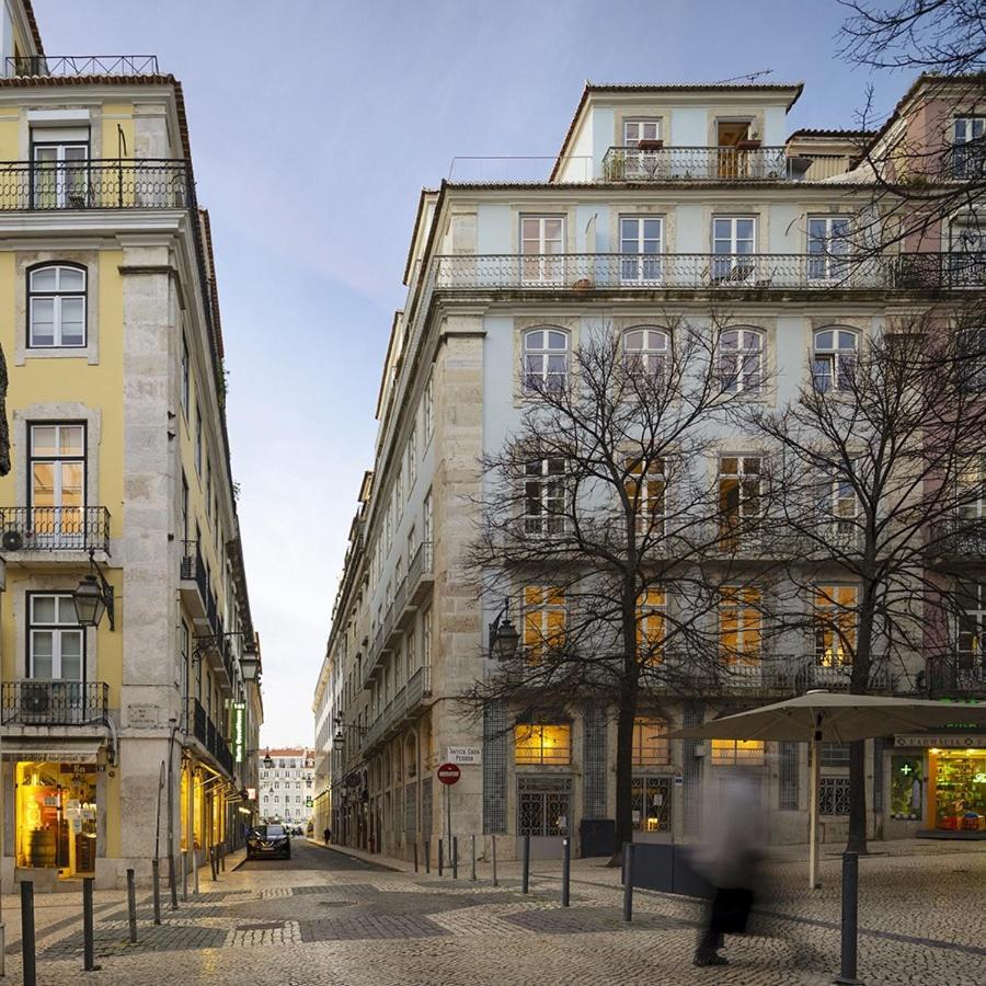 Quarto Com Varanda Na Rua Dos Douradores Lisboa 外观 照片