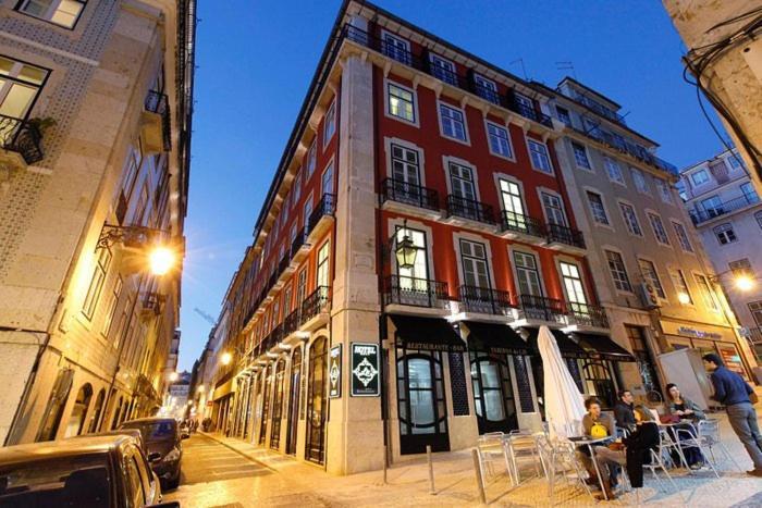 Quarto Com Varanda Na Rua Dos Douradores Lisboa 外观 照片